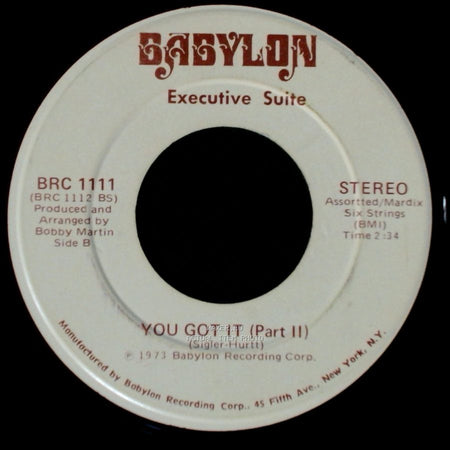 Unknown Artist - When The Fuel Runs Out / You Got It (Part Ii) side B