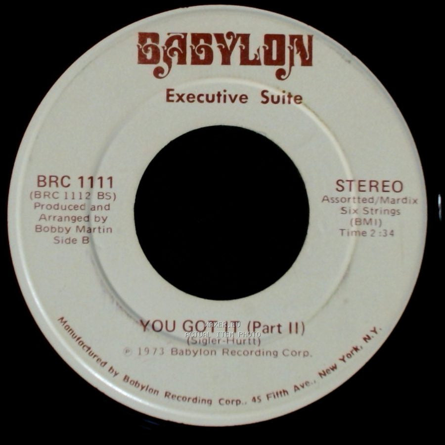 Unknown Artist - When The Fuel Runs Out / You Got It (Part Ii) side B