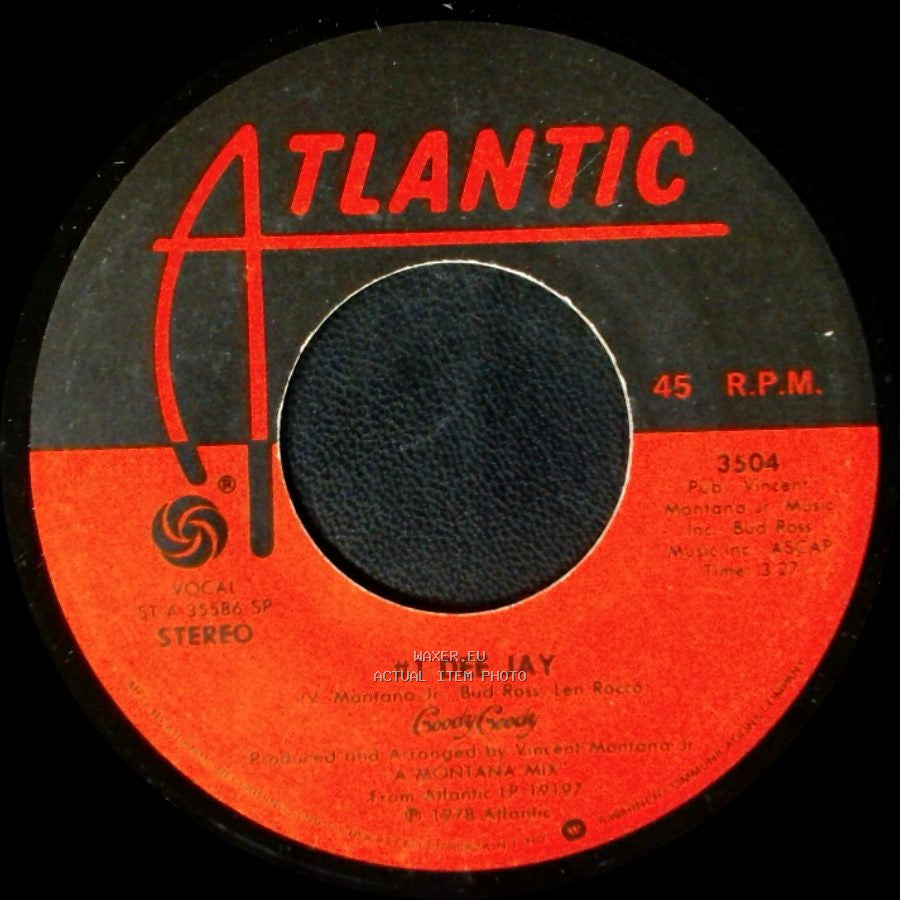 Kool & The Gang / #1 Dee Jay - You Know How Good It Is / Goody Goody side B