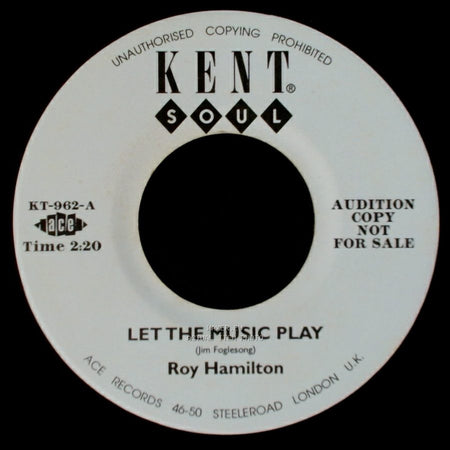 Roy Hamilton - Let The Music Play / You Belong To My Heart side A