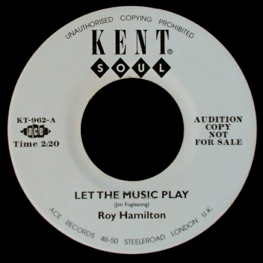 Roy Hamilton - Let The Music Play / You Belong To My Heart side A