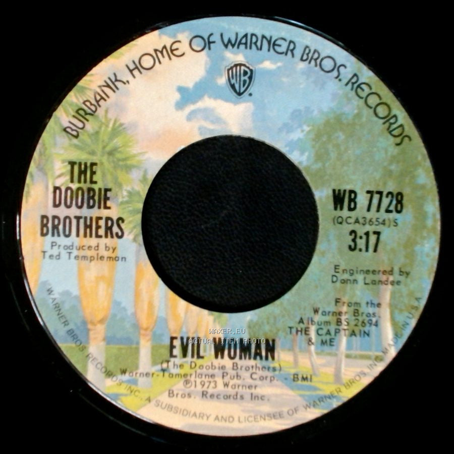 The Doobie Brothers - China Grove / Evil Woman side B
