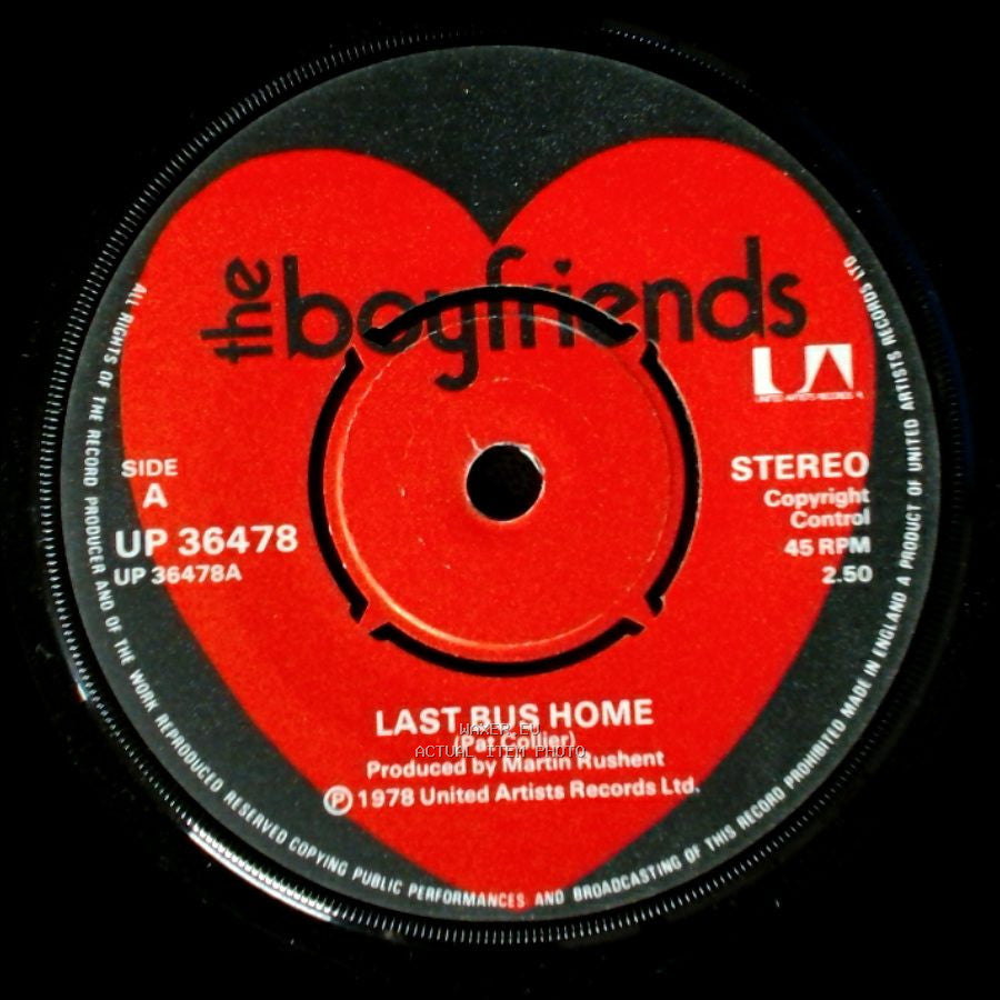 The Boyfriends - Last Bus Home / Romance side A