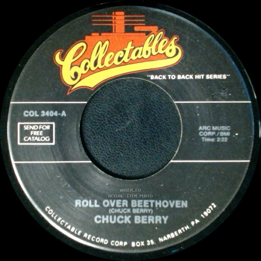 Chuck Berry - My Ding-A-Ling / Roll Over Beethoven side B
