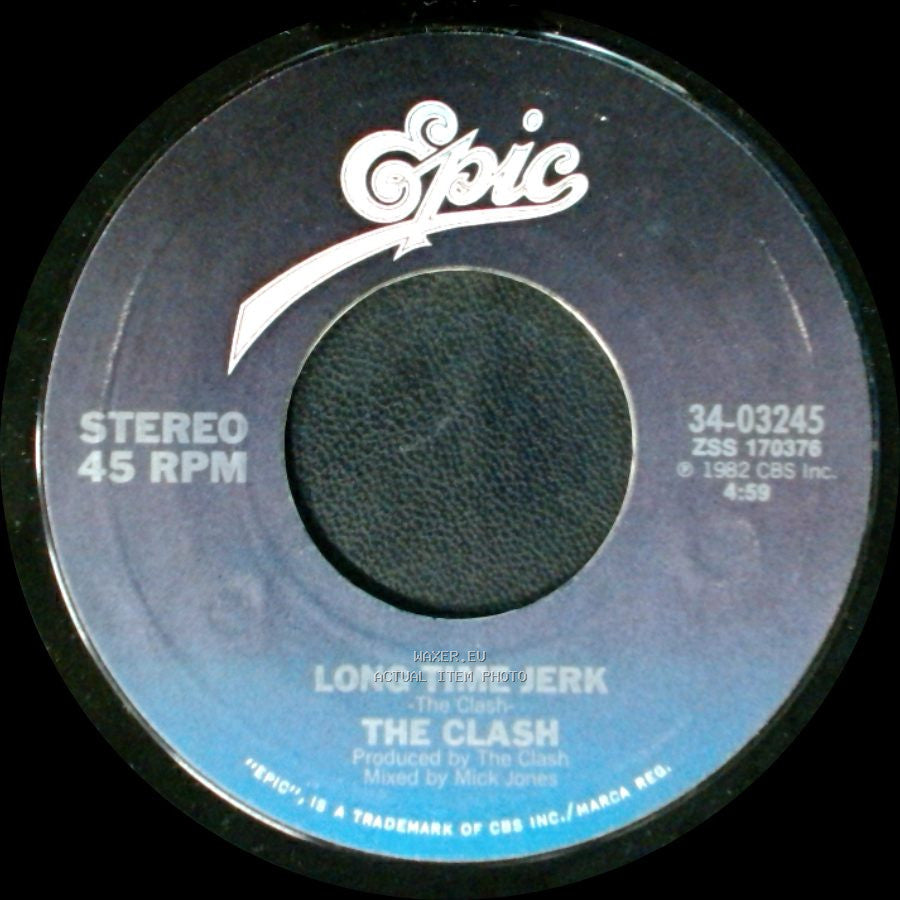 The Clash - Rock The Casbah / Long Time Jerk side B