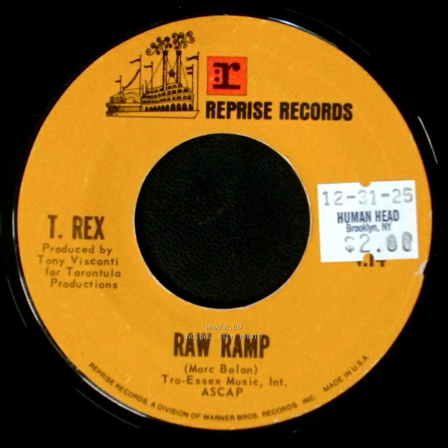 T. Rex - Raw Ramp / Bang A Gong (Get It On) side A