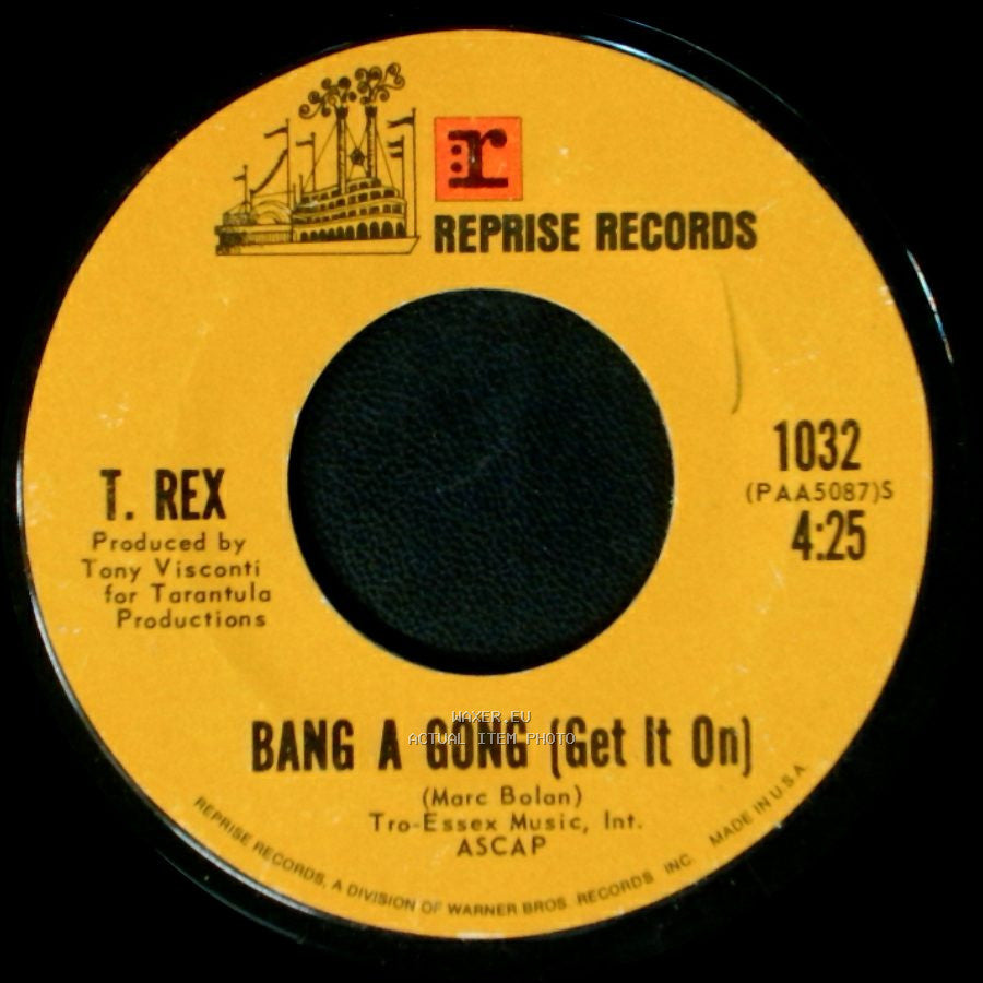 T. Rex - Raw Ramp / Bang A Gong (Get It On) side B