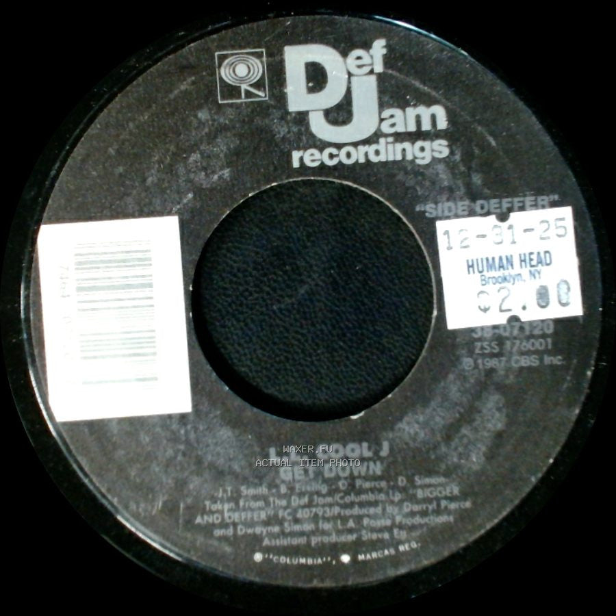 L.L. Cool J - Get Down / I'm Bad side A