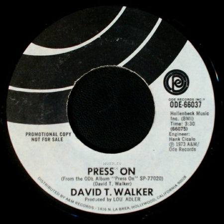David T. Walker - Brother, Brother / Press On side B