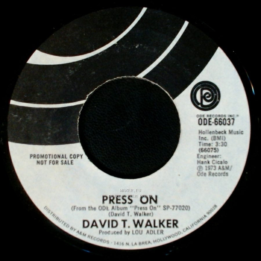 David T. Walker - Brother, Brother / Press On side B