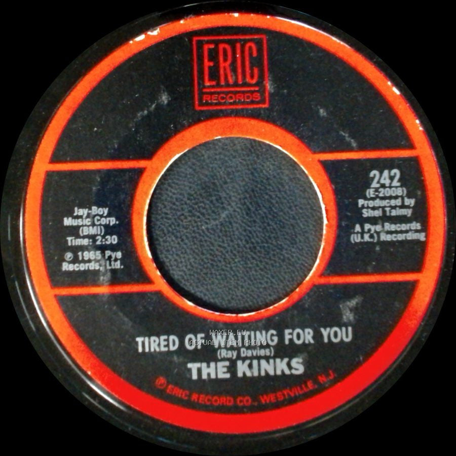 The Kinks - Tired Of Waiting For You / All Day And All Of The Night side A