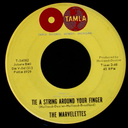 The Marvelettes - Tie A String Around Your Finger / My Daddy Knows Best side A