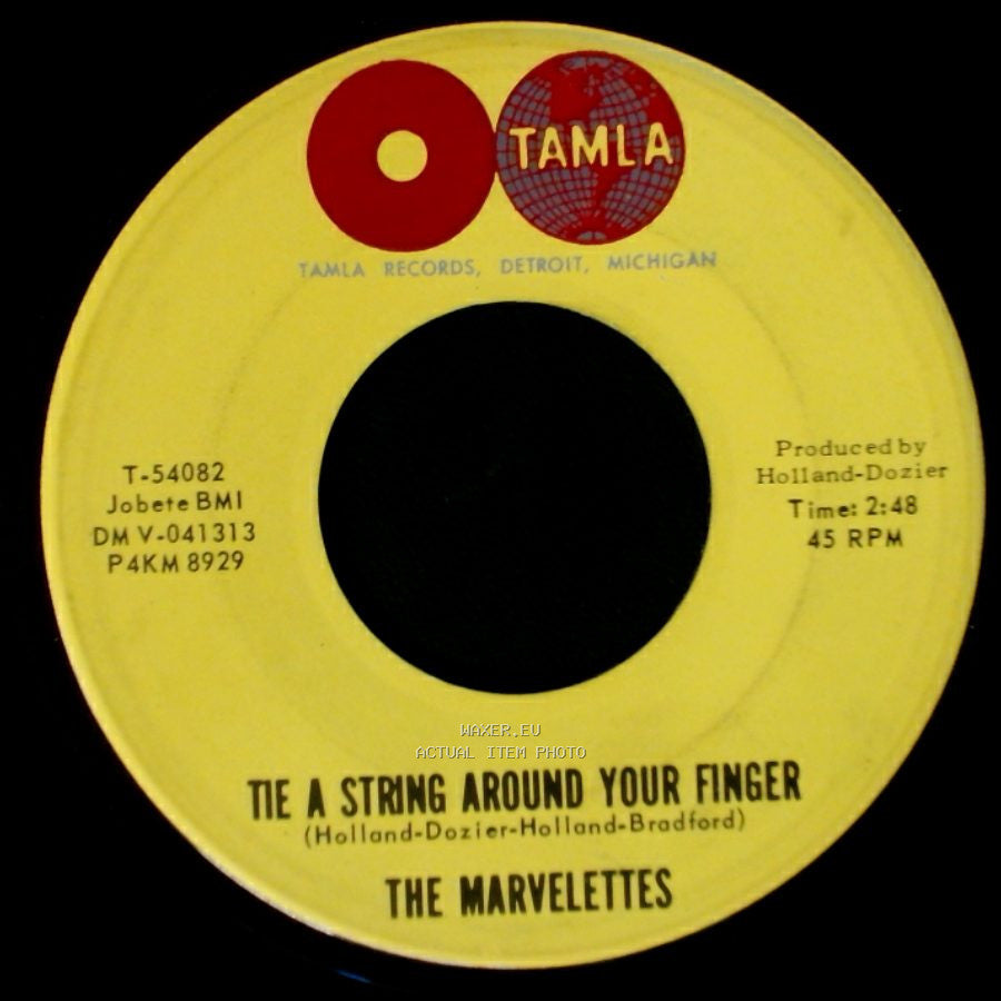 The Marvelettes - Tie A String Around Your Finger / My Daddy Knows Best side A