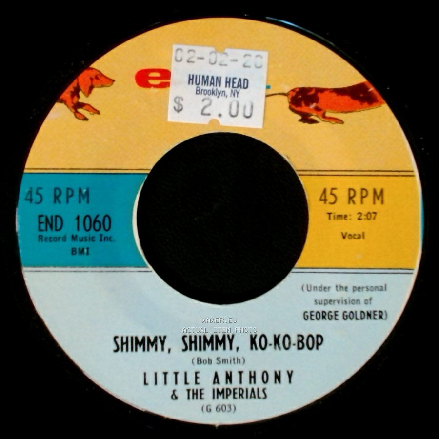 Little Anthony & The Imperials - I'm Still In Love With You / Shimmy, Shimmy, Ko-Ko-Bop side B