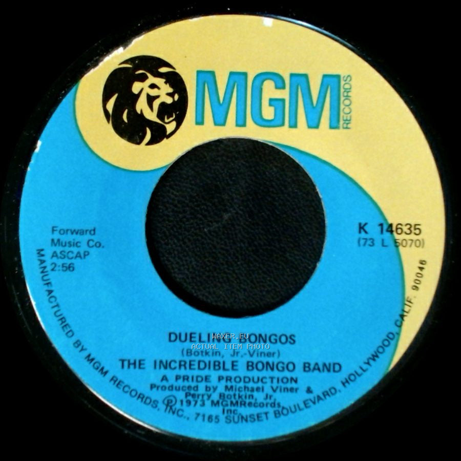 The Incredible Bongo Band - Dueling Bongos / Let There Be Drums side A