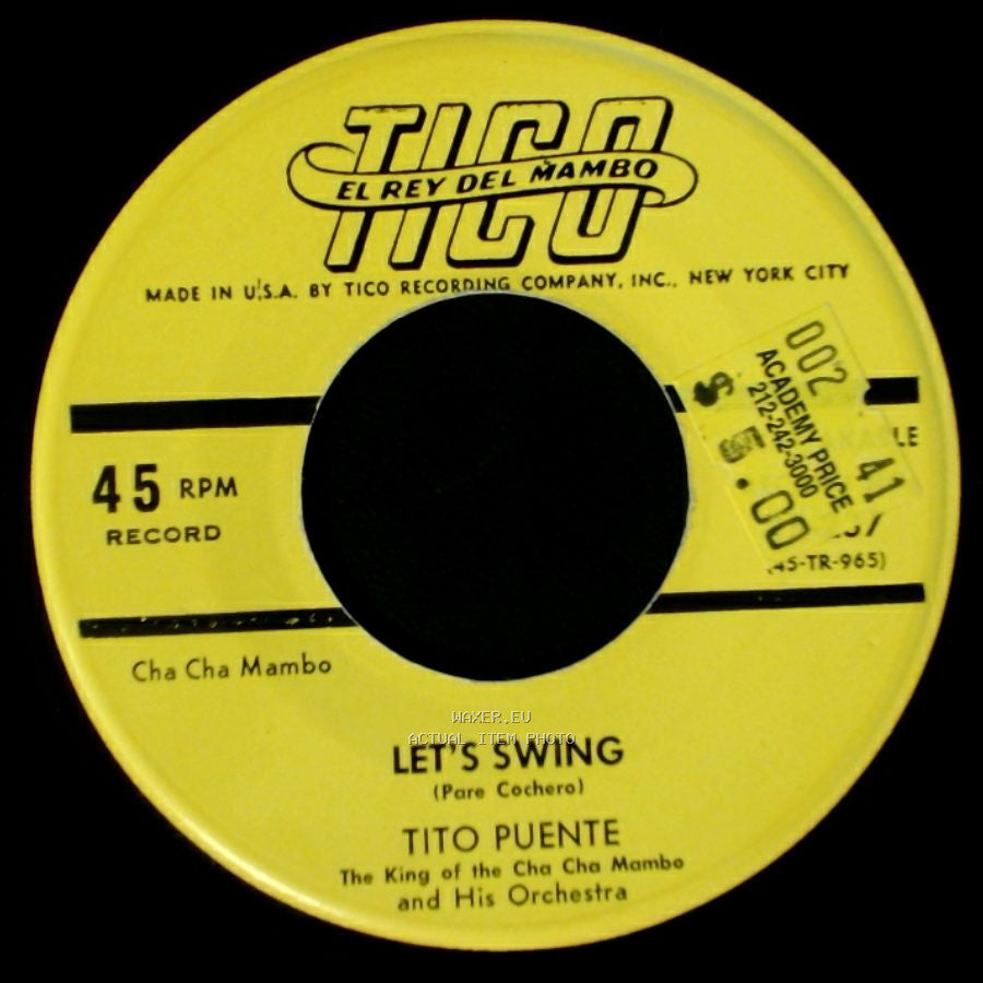 Tito Puente - Let's Swing / Co Co My My side A