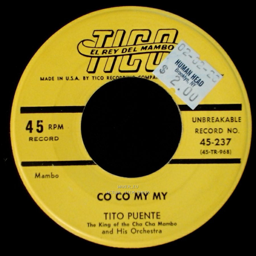 Tito Puente - Let's Swing / Co Co My My side B