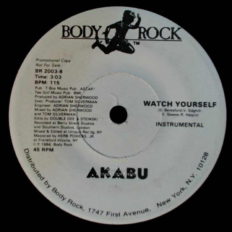 Akabu - Watch Yourself / Watch Yourself side B