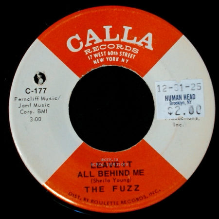 The Fuzz - Like An Open Door / Leave It All Behind Me side B