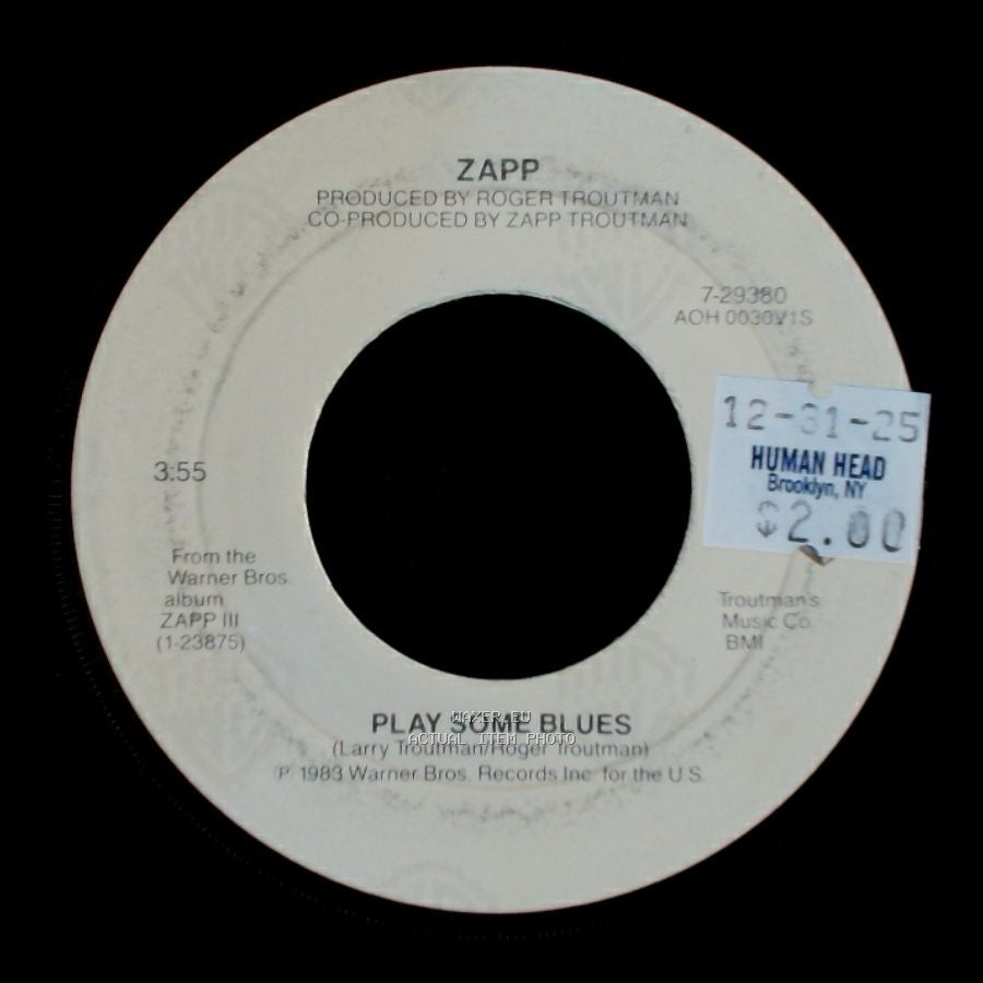 Zapp - Spend My Whole Life / Play Some Blues side B