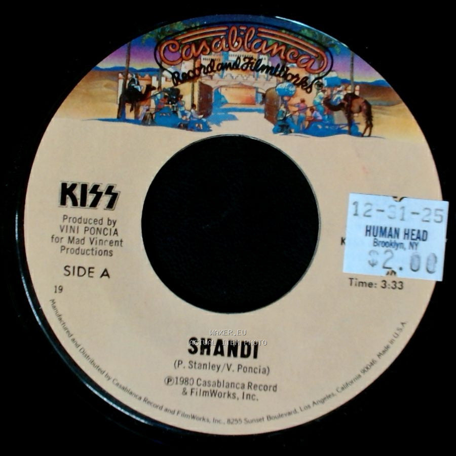 Kiss - Shandi / She's So European side A