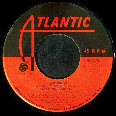 Sweet Inspirations - This World / Light Sings side B