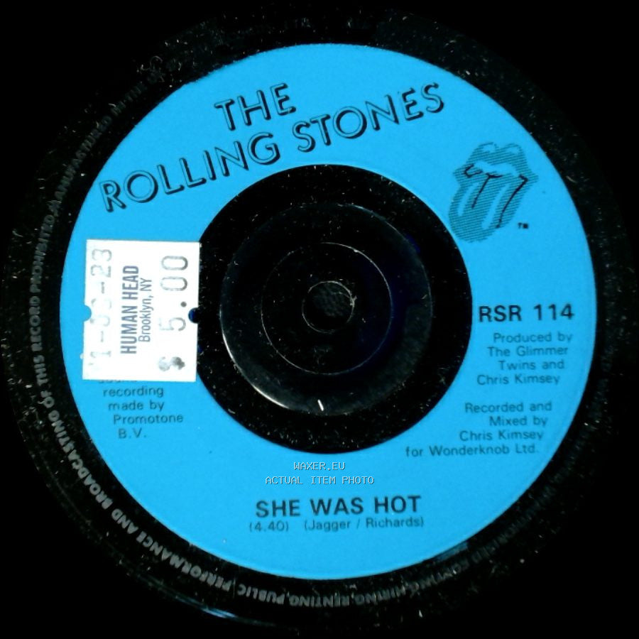 The Rolling Stones - She Was Hot / I Think I'm Going Mad (Previously Unreleased) side A