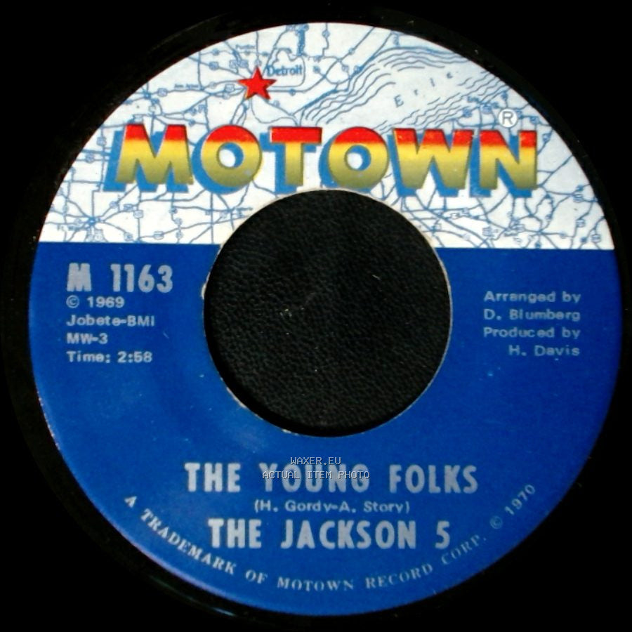 The Jackson 5 - The Young Folks / A B C side A