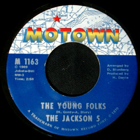 The Jackson 5 - The Young Folks / A B C side A
