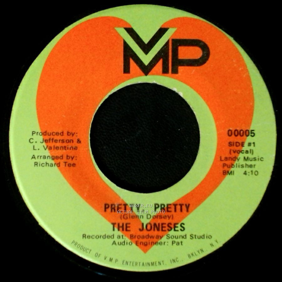 The Joneses - Pretty, Pretty / Pretty, Pretty side A