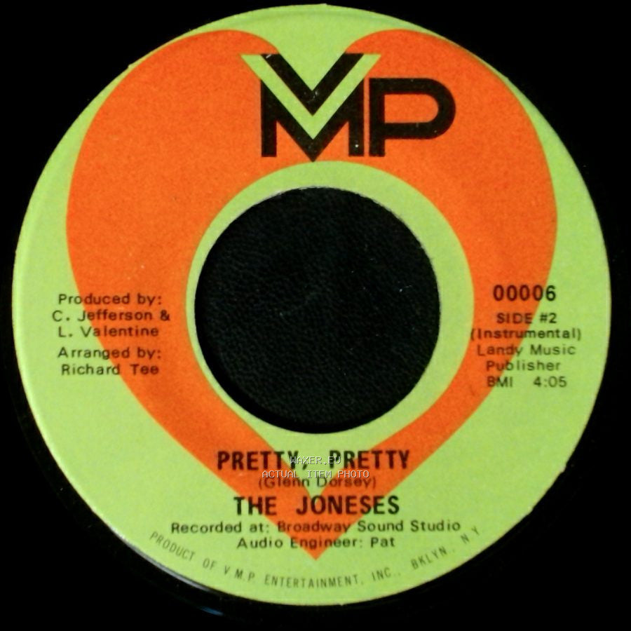 The Joneses - Pretty, Pretty / Pretty, Pretty side B