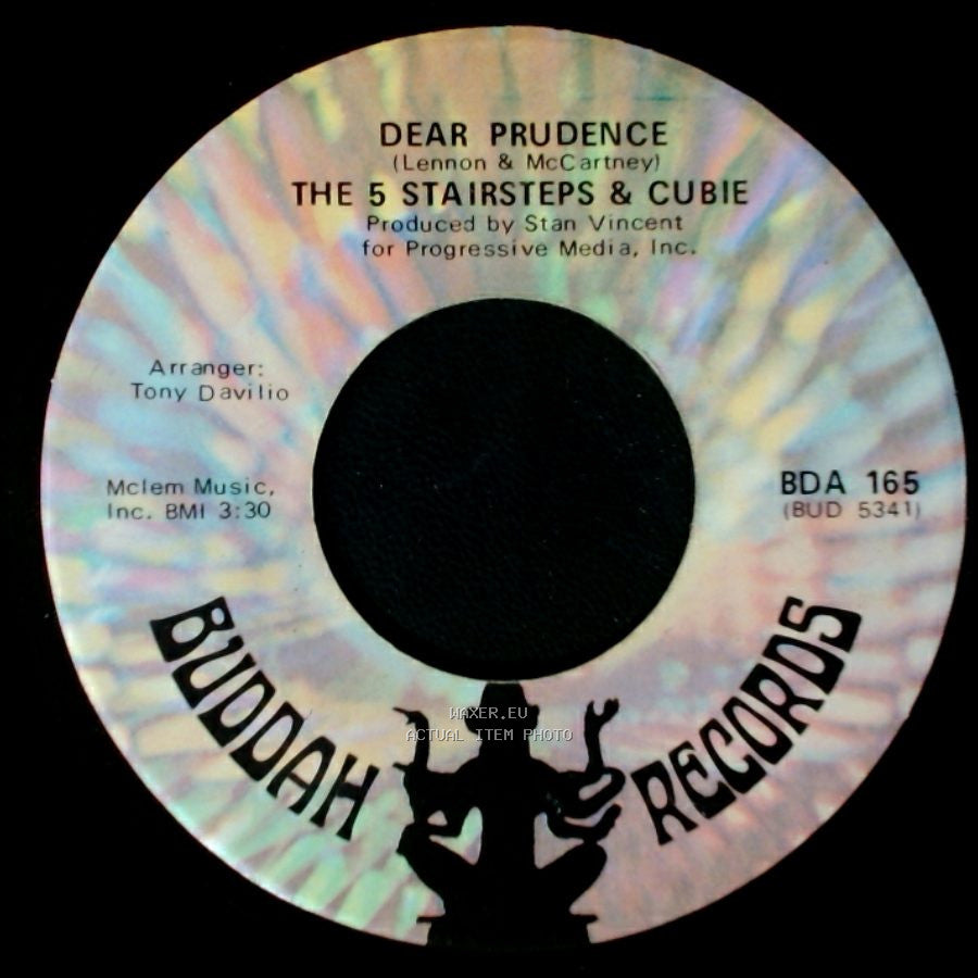 The 5 Stairsteps & Cubie - Dear Prudence / O-O-H Child side A