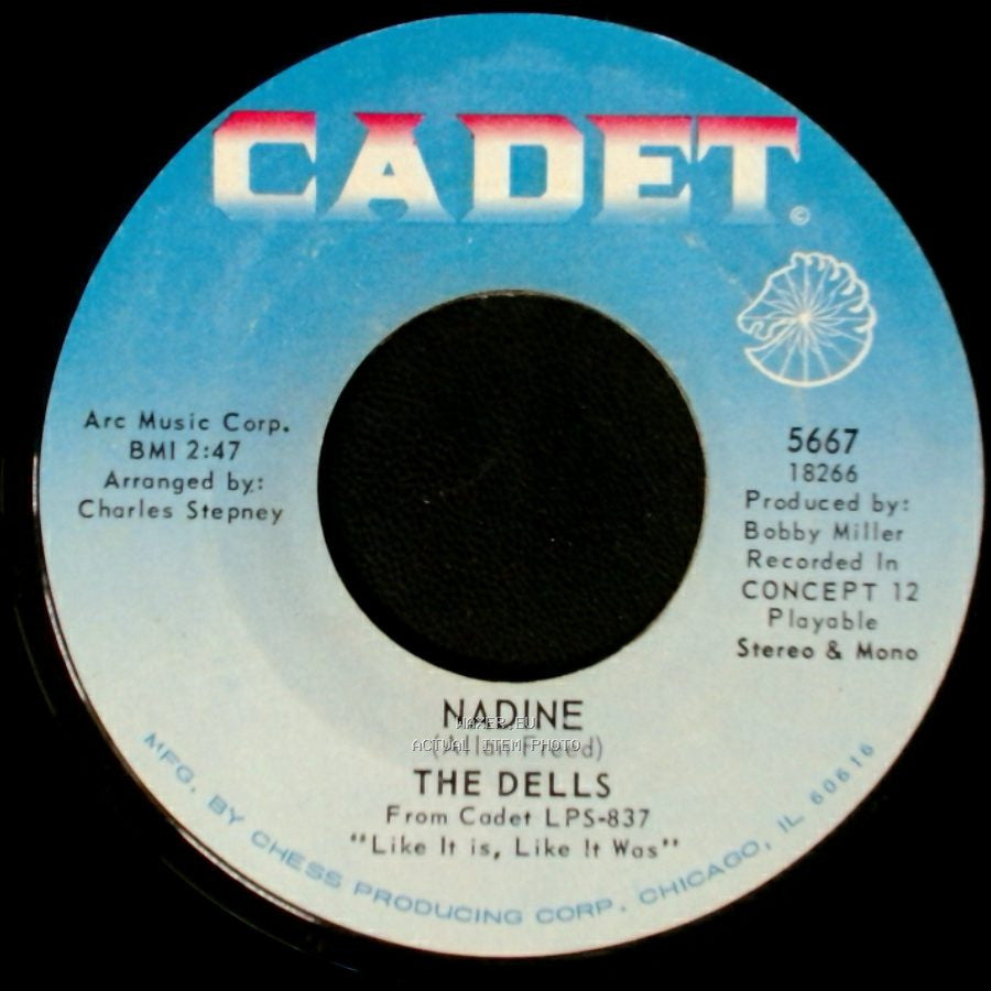 The Dells - Open Up My Heart / Nadine side B