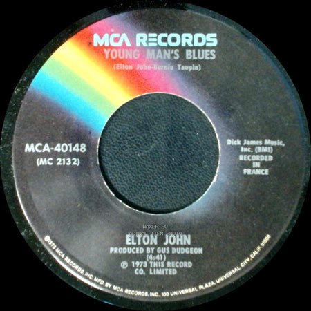 Elton John - Young Man's Blues / Goodbye Yellow Brick Road side A