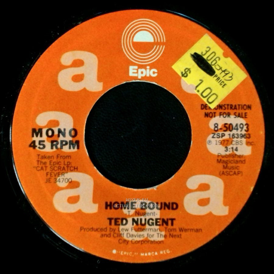 Ted Nugent - Home Bound / Home Bound side A