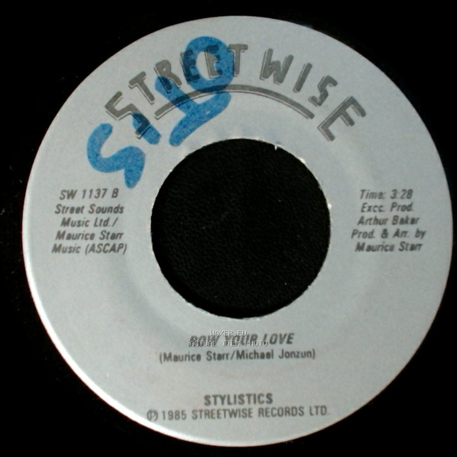 Stylistics - Row Your Love / Some Things Never Change side A