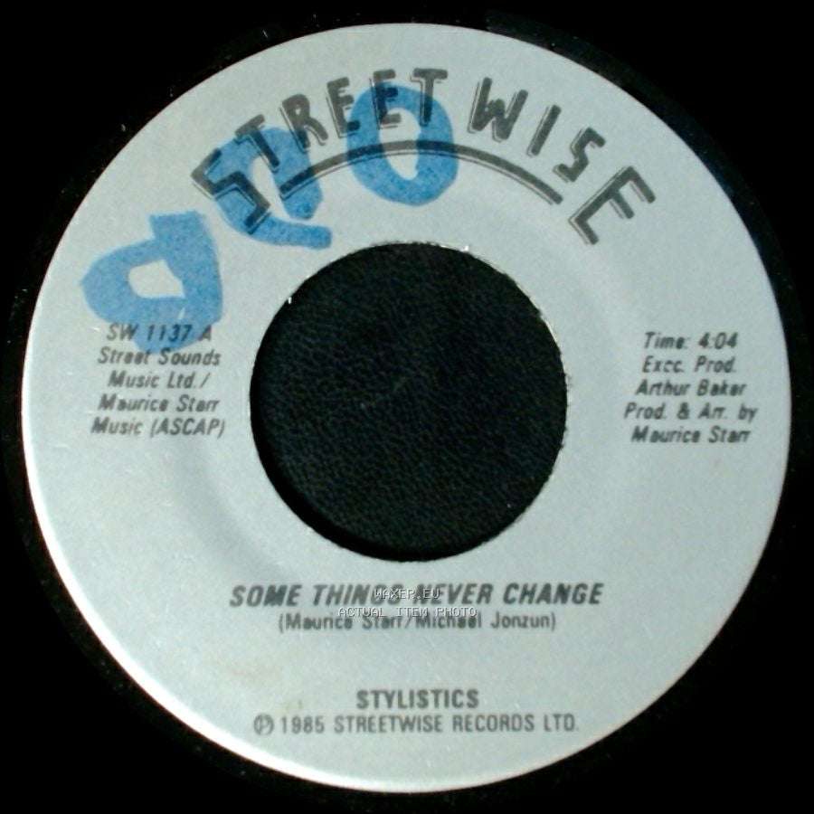 Stylistics - Row Your Love / Some Things Never Change side B