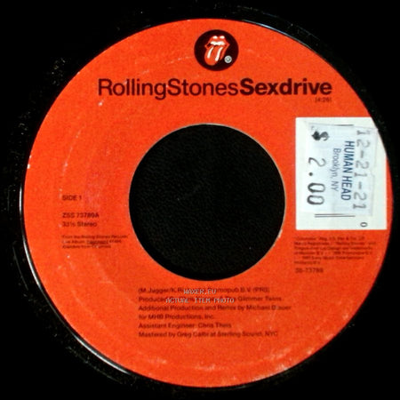 Rolling Stones - Sexdrive / Undercover Of The Night side A