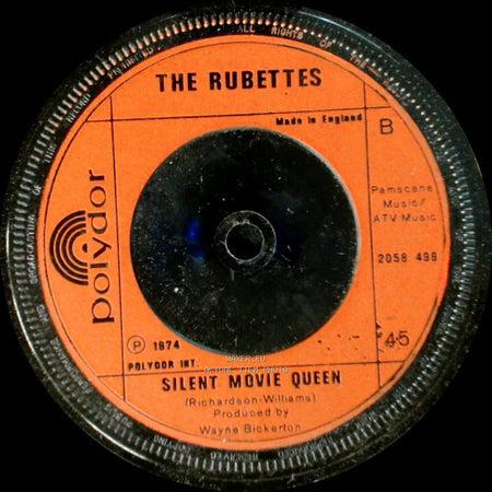 The Rubettes - Tonight / Silent Movie Queen side B