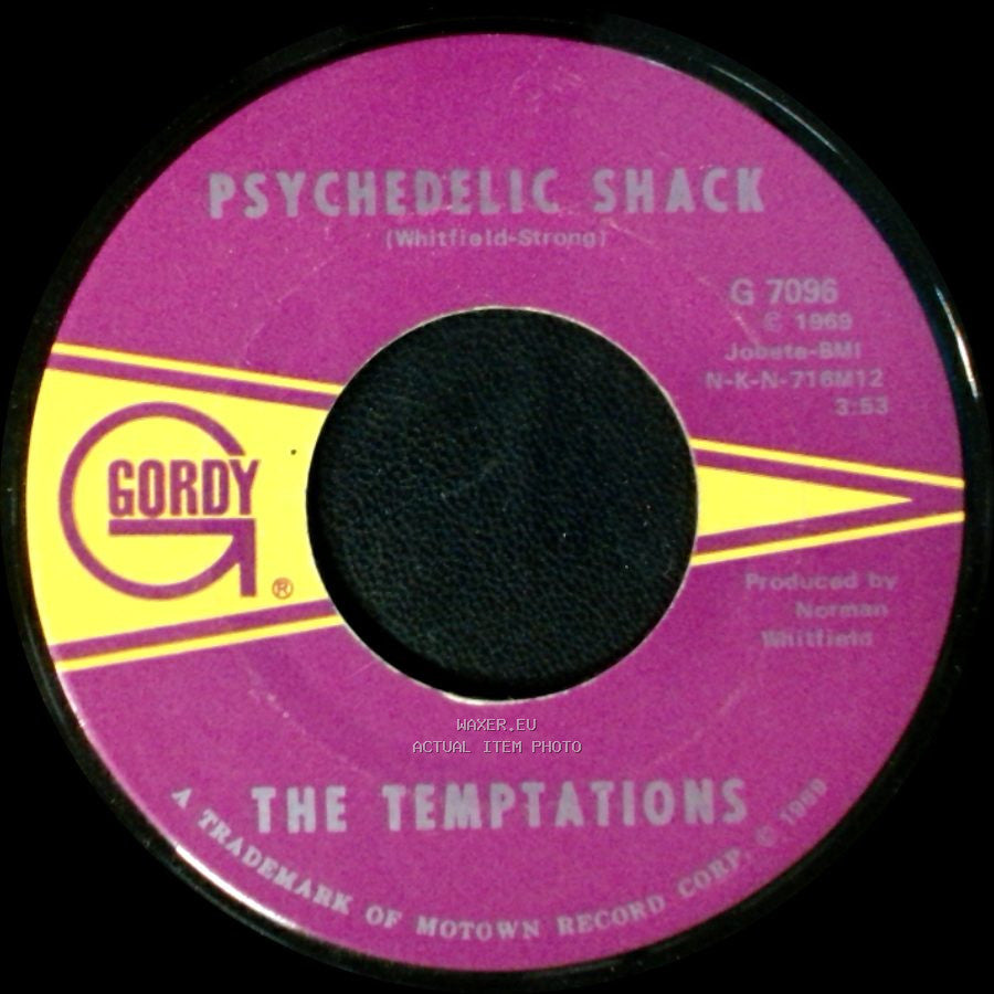 The Temptations - That's The Way Love Is / Psychedelic Shack side B