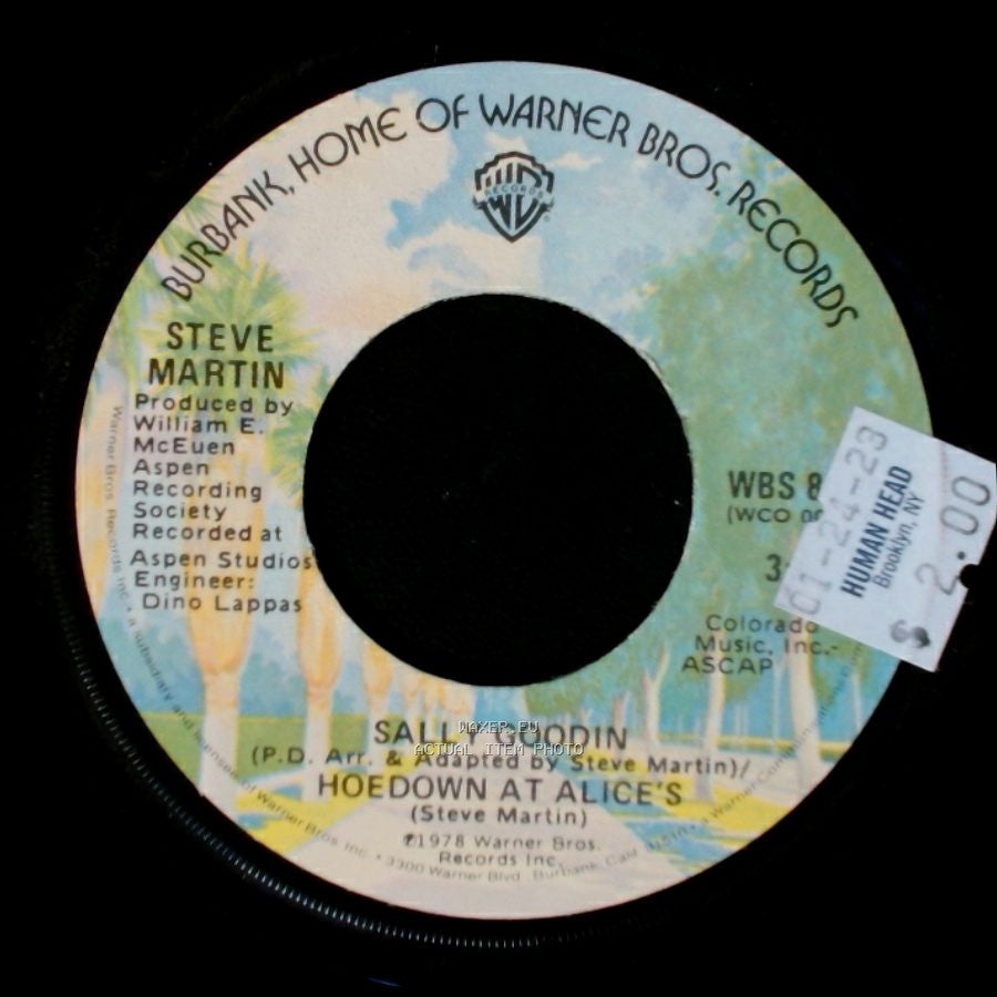 Steve Martin And The Toot Uncommons / Steve Martin - King Tut / Sally Goodin / Hoedown At Alice's side B