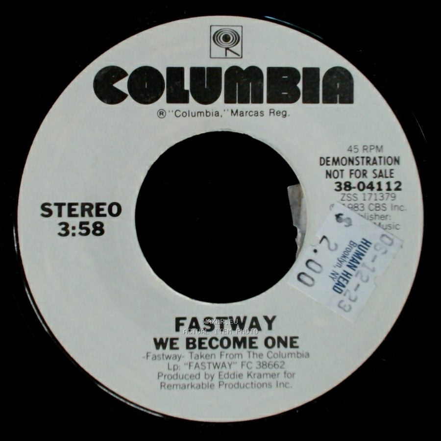Fastway - We Become One / We Become One side A