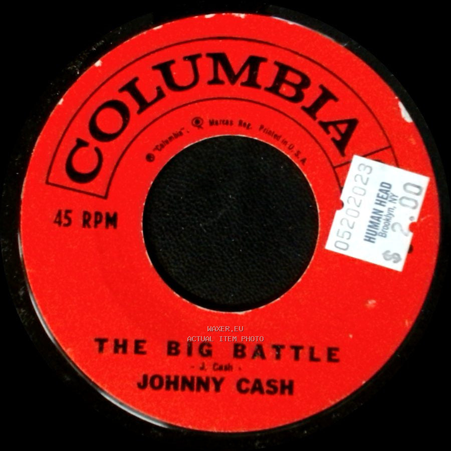 Johnny Cash - When I've Learned / The Big Battle side B