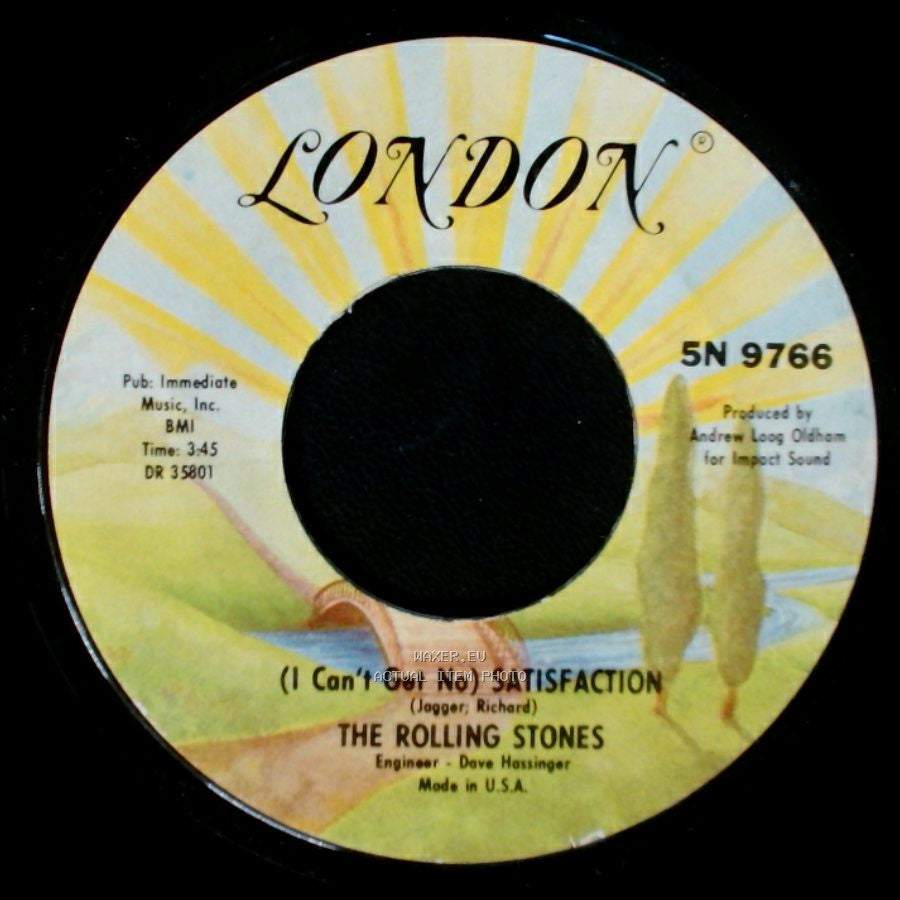 The Rolling Stones - The Under Assistant West Coast Promotion Man / (I Can't Get No) Satisfaction side B