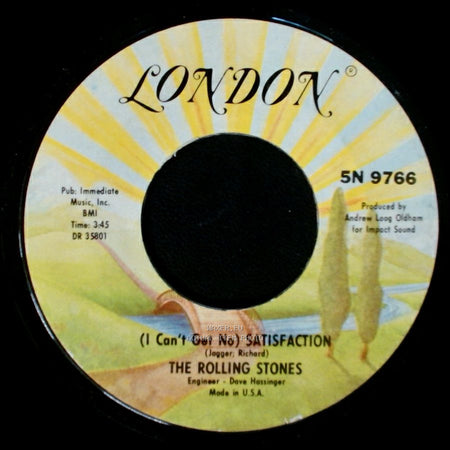 The Rolling Stones - The Under Assistant West Coast Promotion Man / (I Can't Get No) Satisfaction side B
