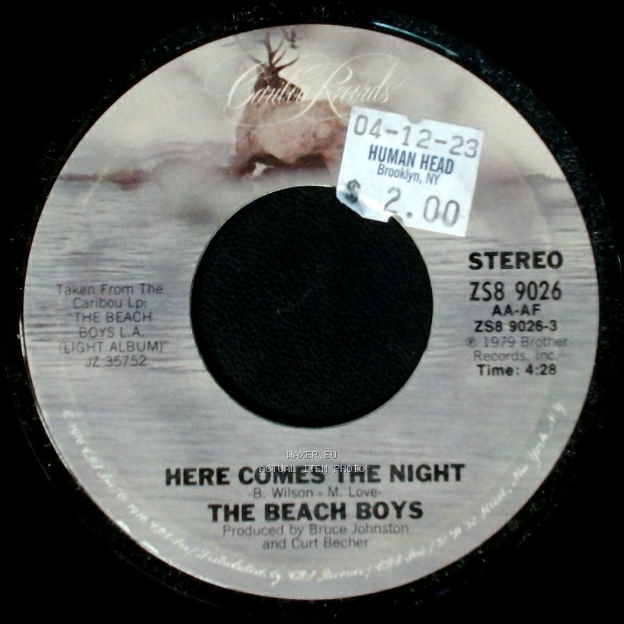 The Beach Boys - Baby Blue / Here Comes The Night side B