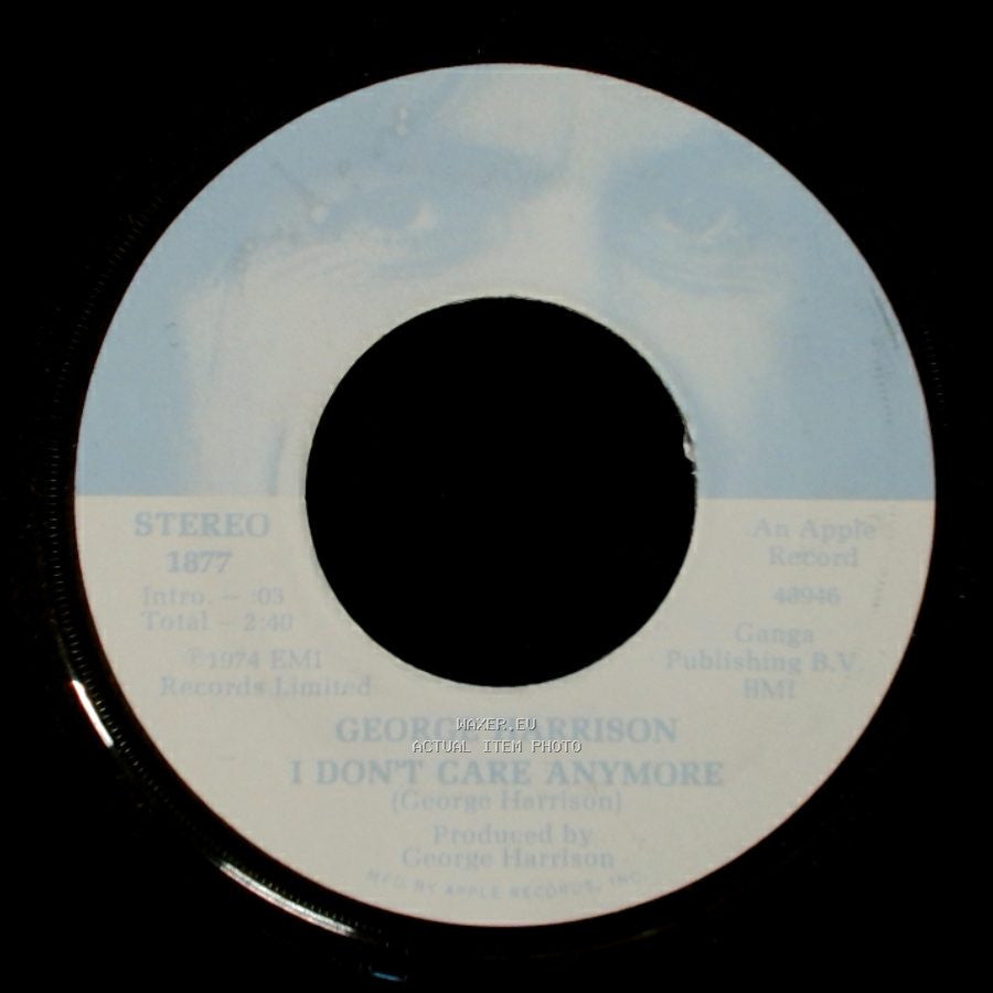 George Harrison - I Don't Care Anymore / Dark Horse side A