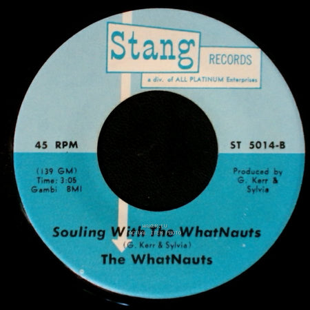 The Whatnauts - Please Make The Love Go Away / Souling With The Whatnauts side B
