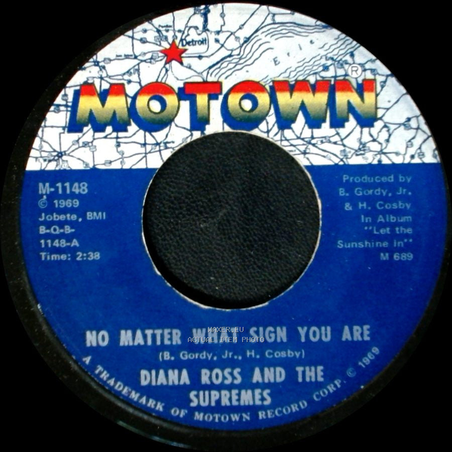 Diana Ross And The Supremes - No Matter What Sign You Are / The Young Folks side A