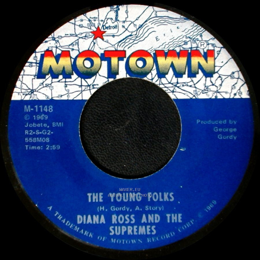 Diana Ross And The Supremes - No Matter What Sign You Are / The Young Folks side B